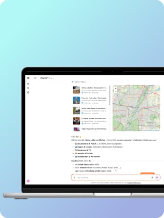Event Map on MacBook